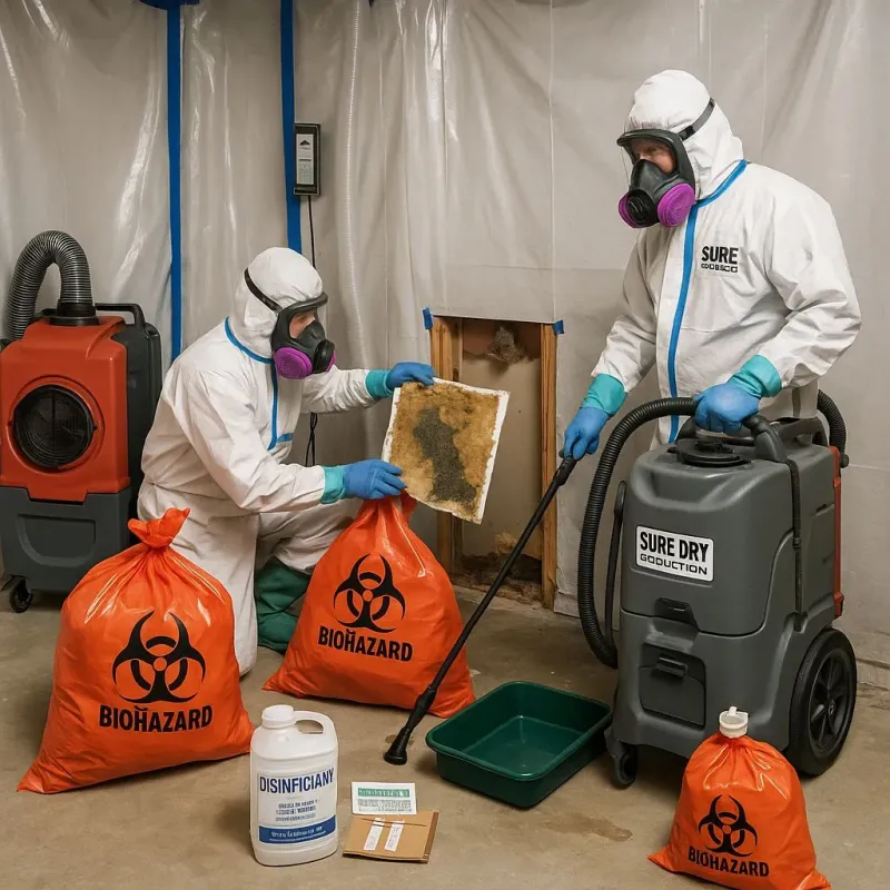 Contaminated Water Handling Protocols process in Rochelle Park, NJ
